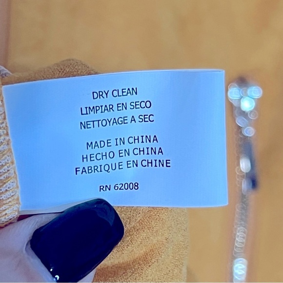 Women’s Lena Gabrielle Mustard yellow Blazer/Suit jacket Size 10 - Picture 9 of 11